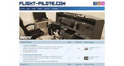 Desktop Screenshot of flight-pilote.com